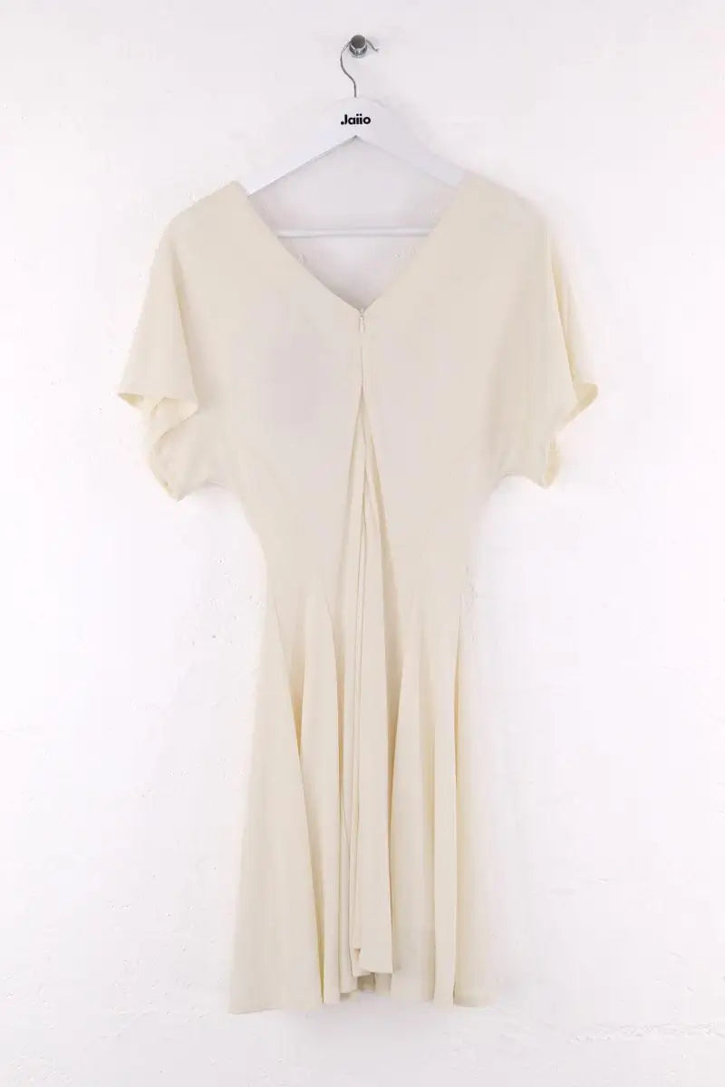 Robe Trussardi dress jersey crepe marshmallow Beige en Viscose