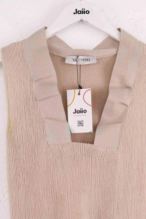 Robe Valentino Beige en Coton