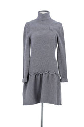 Robe Valentino Gris en Laine, taille S - Seconde Main