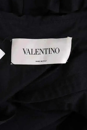 Robe Valentino Noir en Coton