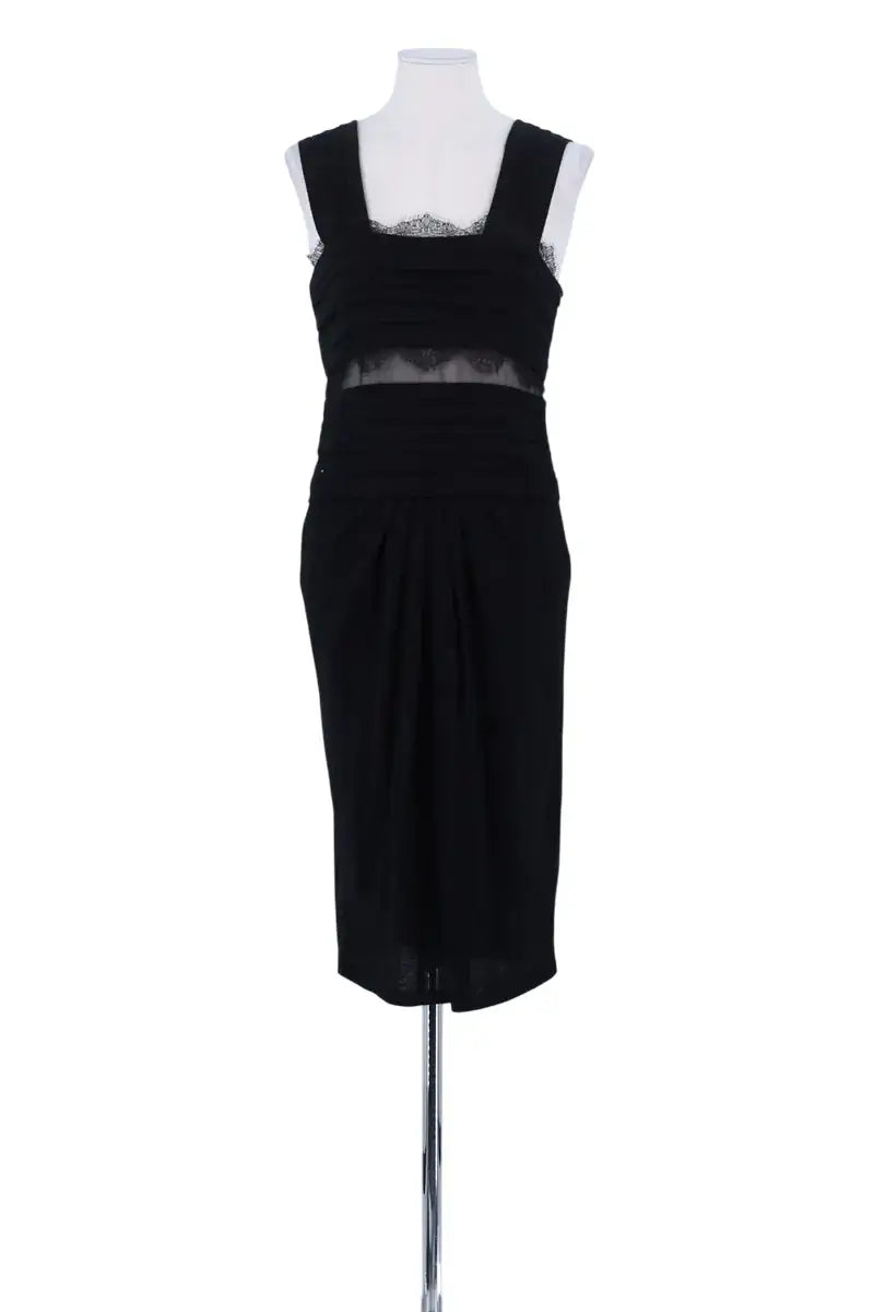 Robe Valentino Noir en Laine, taille S - Seconde Main