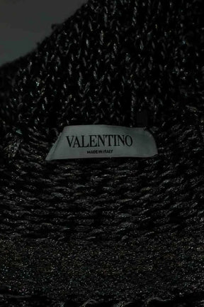 Robe Valentino Noir en Viscose