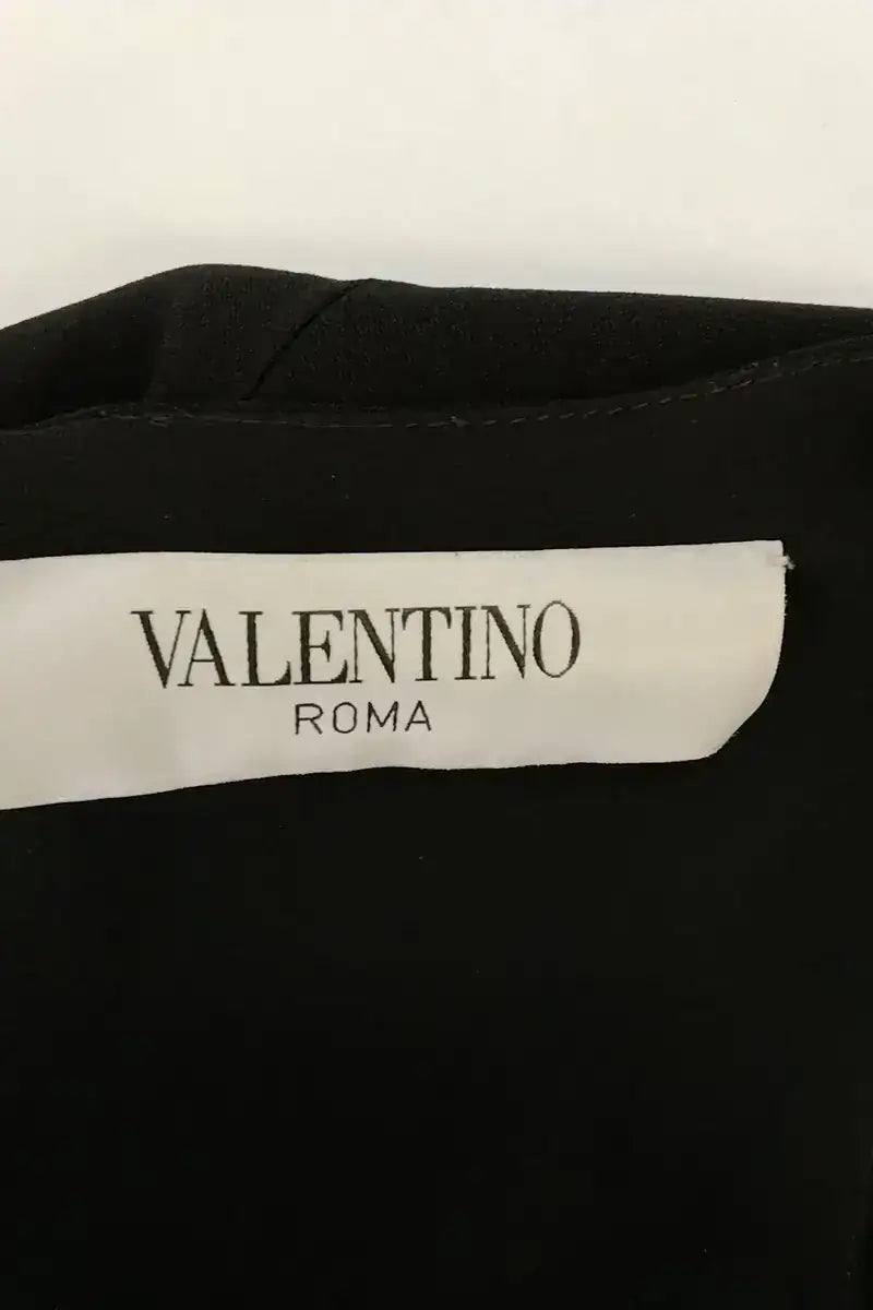 Robe Valentino Noir en Viscose