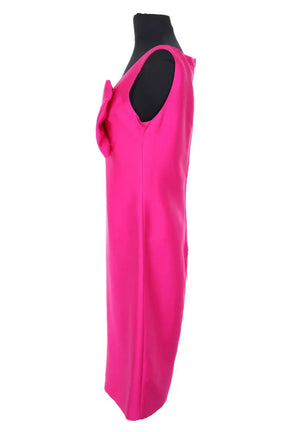 Robe Valentino Rose en Soie