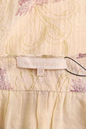 Robe Vanessa Bruno Beige en Viscose