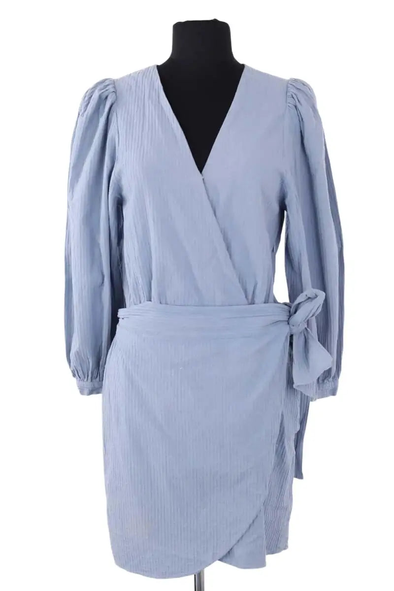 Robe Vanessa Bruno Bleu en Coton, taille S - Seconde Main