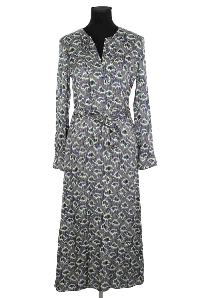 Robe Vanessa Bruno Bleu en Viscose, taille M - Seconde Main