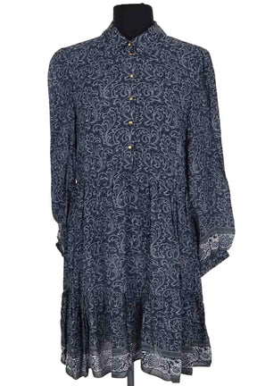 Robe Vanessa Bruno Bleu en Viscose, taille S - Seconde Main
