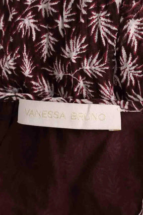 Robe Vanessa Bruno Bordeaux en Viscose