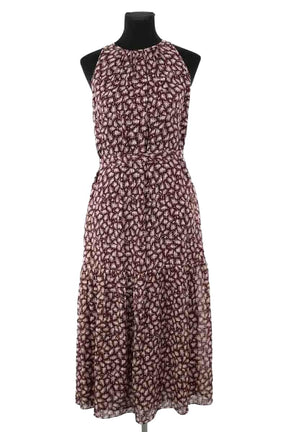 Robe Vanessa Bruno Bordeaux en Viscose, taille S - Seconde Main