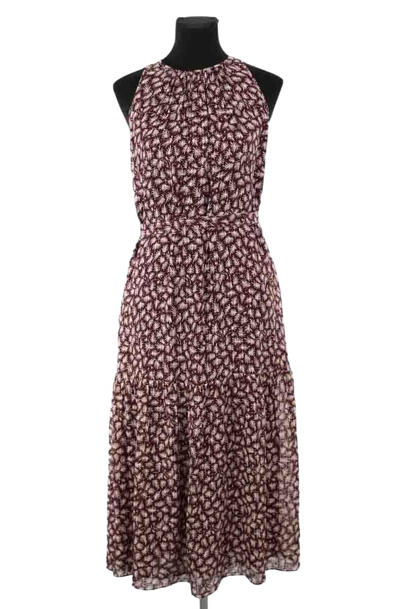 Robe Vanessa Bruno Bordeaux en Viscose, taille S - Seconde Main