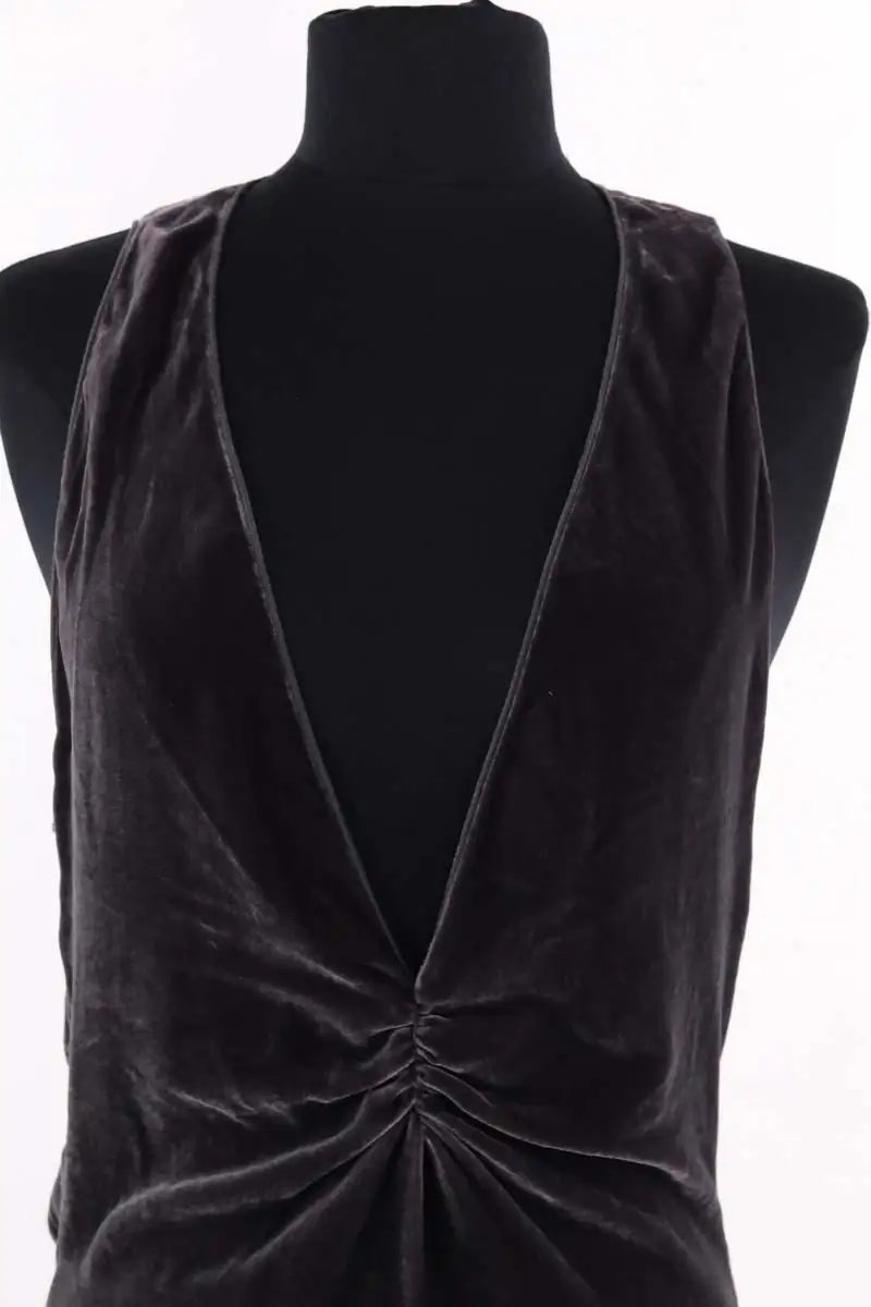 Robe Vanessa Bruno Gris en Viscose