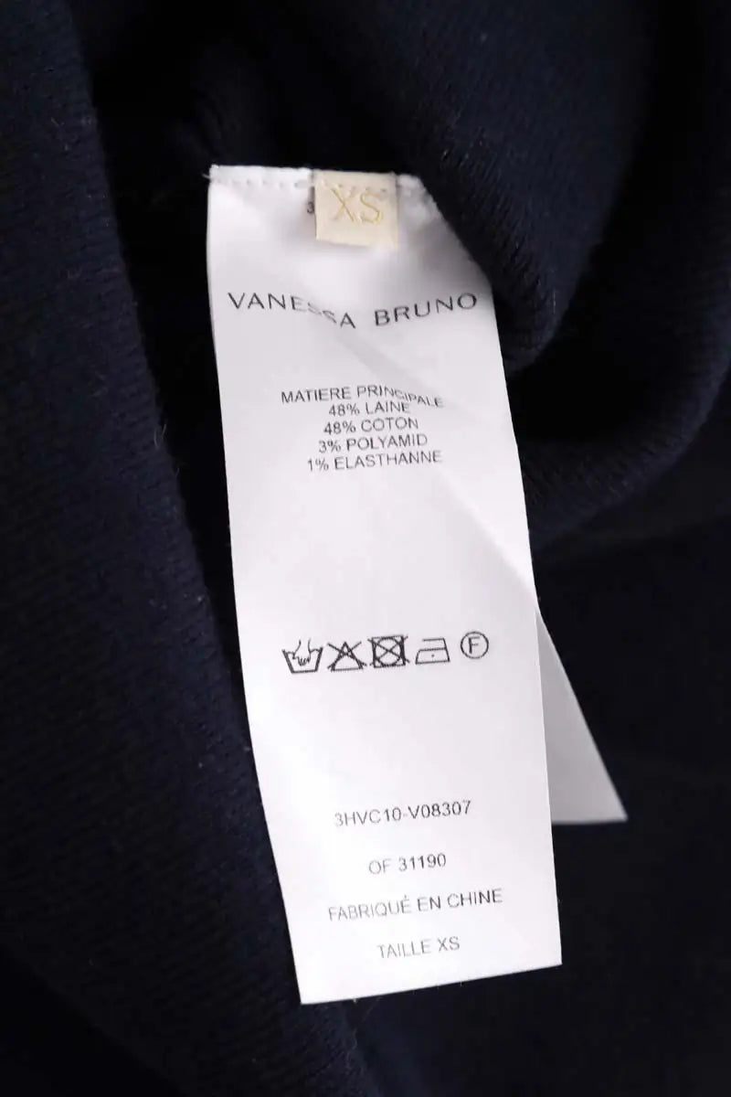Robe Vanessa Bruno Marine en Laine