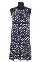 Robe Vanessa Bruno Marine en Soie, taille S - Seconde Main