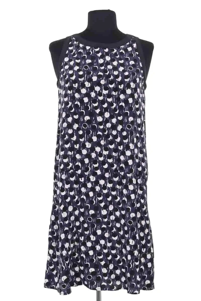 Robe Vanessa Bruno Marine en Soie, taille S - Seconde Main