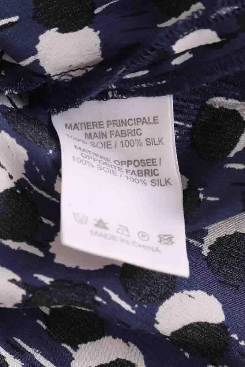 Robe Vanessa Bruno Marine en Soie