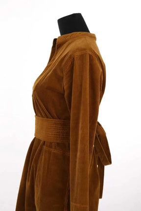 Robe Vanessa Bruno Marron en Coton