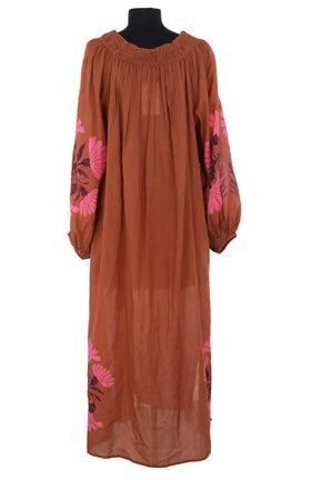 Robe Vanessa Bruno Marron en Coton