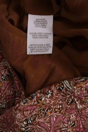 Robe Vanessa Bruno Marron en Soie