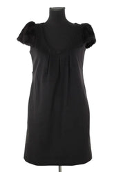 Robe Vanessa Bruno Noir en Laine, taille L - Seconde Main