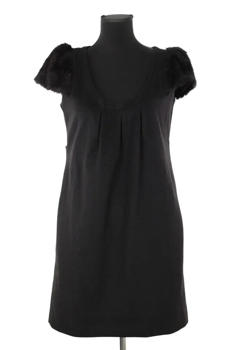Robe Vanessa Bruno Noir en Laine, taille L - Seconde Main