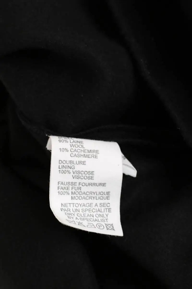 Robe Vanessa Bruno Noir en Laine