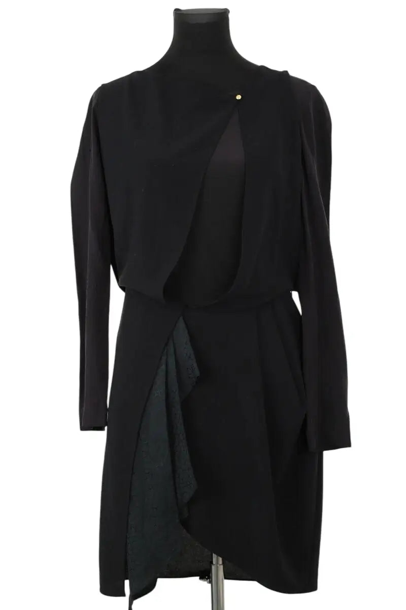 Robe Vanessa Bruno Noir en Polyester, taille S - Seconde Main