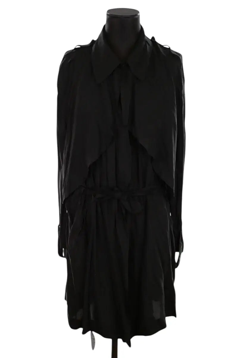 Robe Vanessa Bruno Noir en Synthétique, taille M - Seconde Main