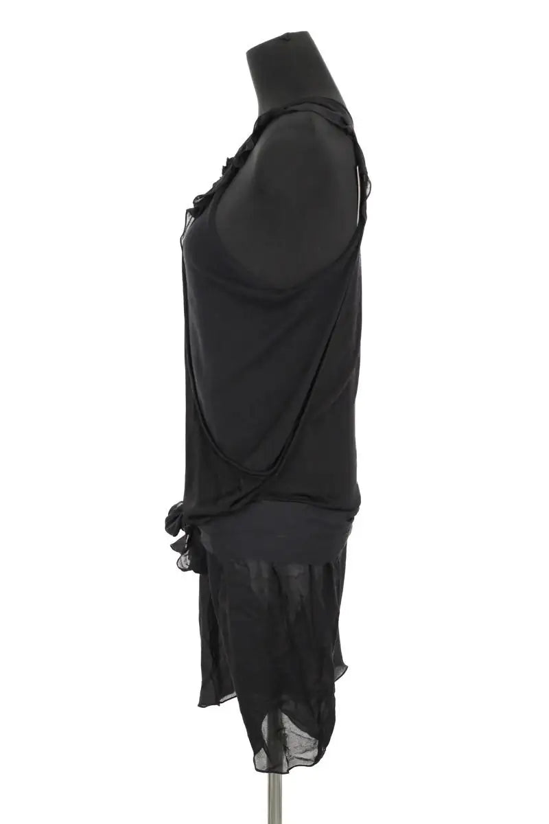 Robe Vanessa Bruno Noir en Viscose