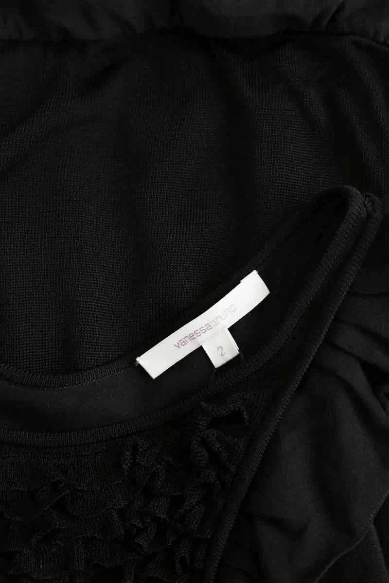 Robe Vanessa Bruno Noir en Viscose