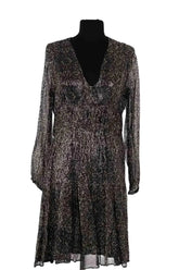 Robe Vanessa Bruno Noir en Viscose, taille M - Seconde Main