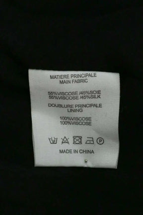 Robe Vanessa Bruno Noir en Viscose