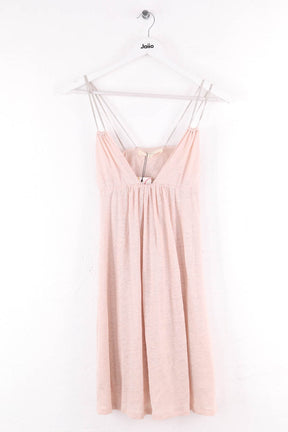 Robe Vanessa Bruno Rose en Lin, taille S - Seconde Main