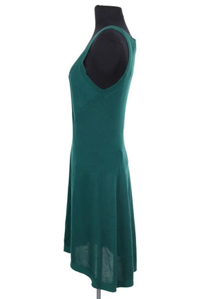 Robe Vanessa Bruno Vert en Coton
