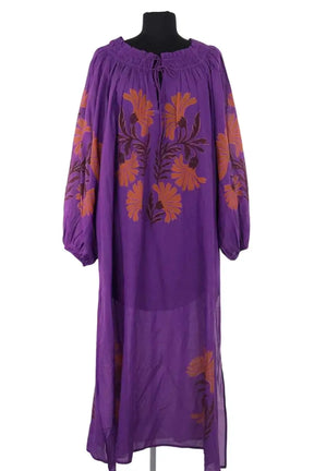 Robe Vanessa Bruno Violet en Coton, taille XS - Seconde Main