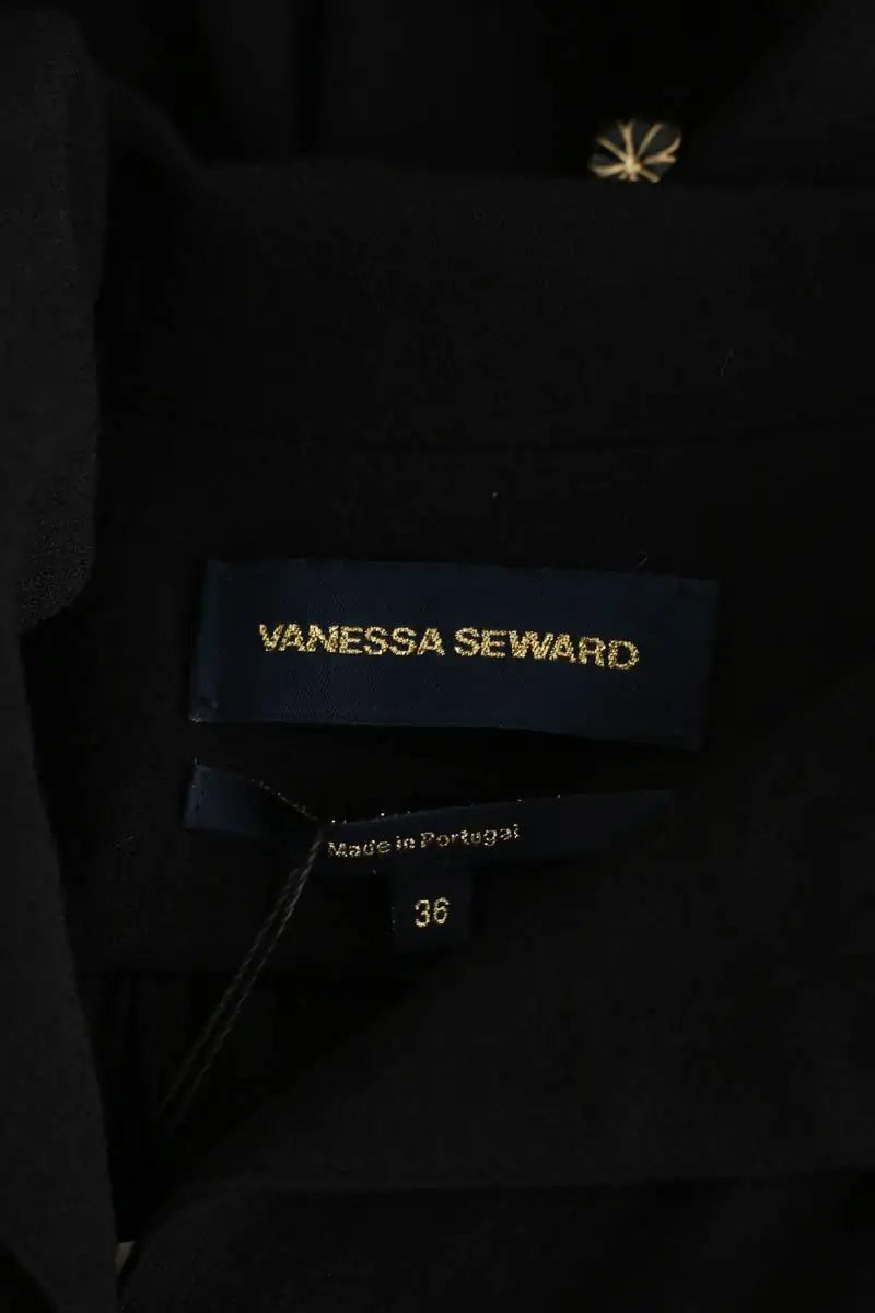 Robe Vanessa Seward Noir en Laine