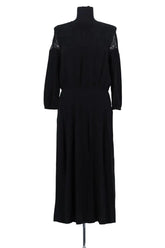 Robe Vanessa Seward Noir en Soie, taille M - Seconde Main