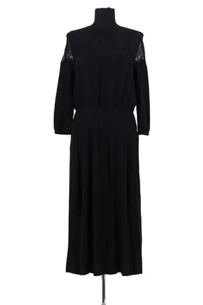 Robe Vanessa Seward Noir en Soie, taille M - Seconde Main