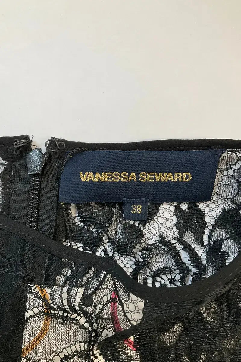 Robe Vanessa Seward Noir en Soie