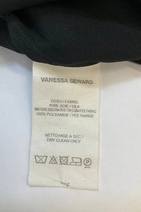 Robe Vanessa Seward Noir en Soie