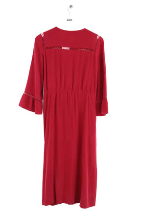 Robe Vanessa Seward Rouge en Soie