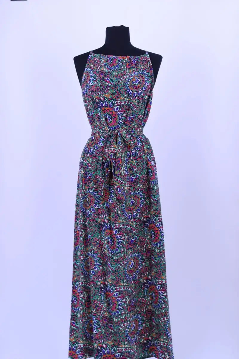 Robe Vanessa Seward Vert en Soie