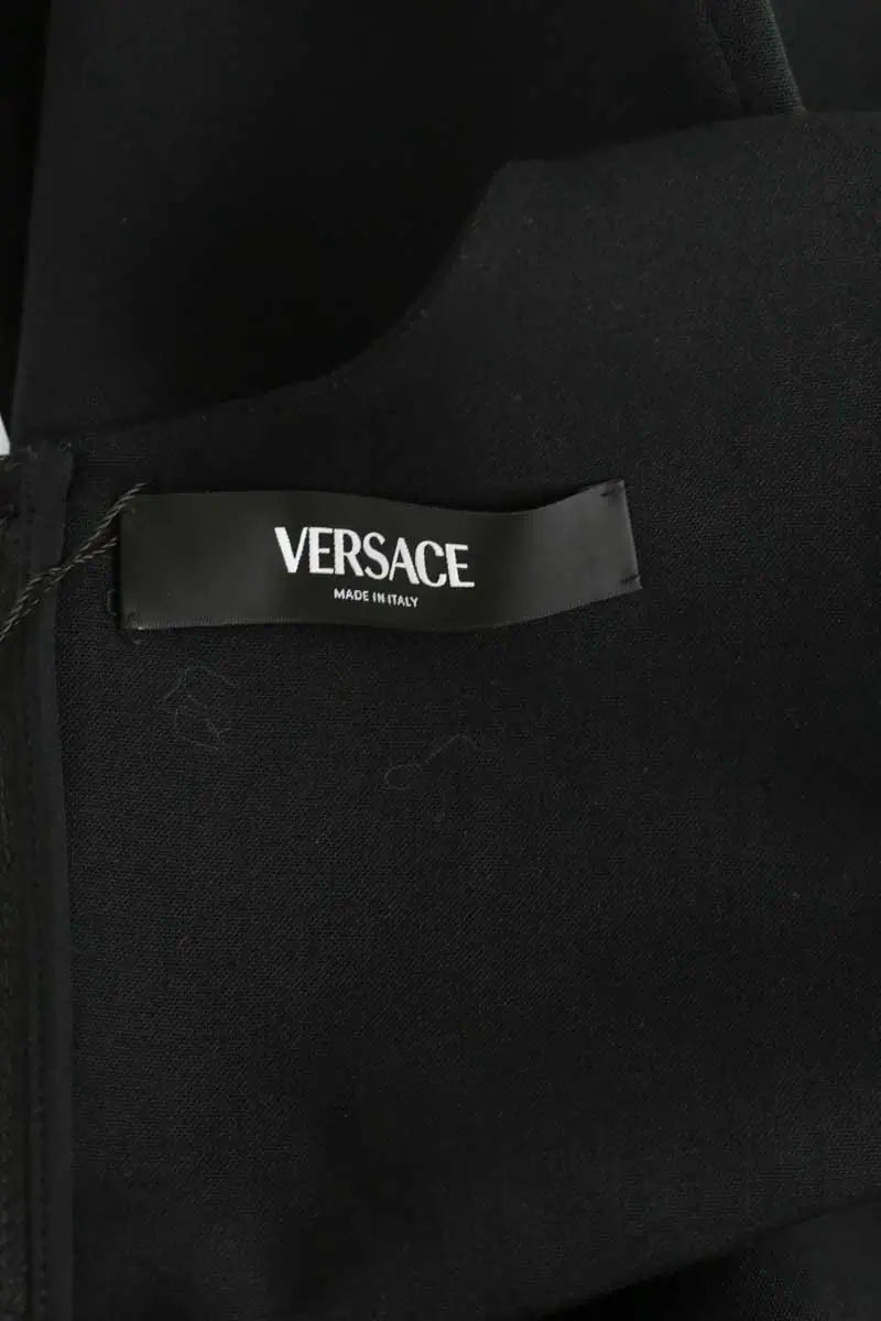 Robe Versace Noir en Polyester