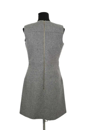 Robe Victoria Beckham Gris en Laine
