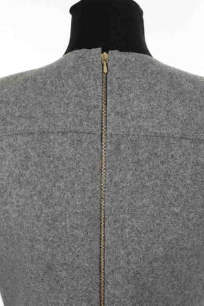 Robe Victoria Beckham Gris en Laine