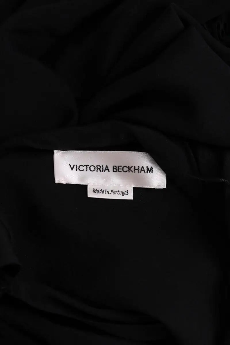 Robe Victoria Beckham Noir en Soie