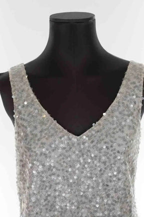 Robe Vince Gris en Polyester