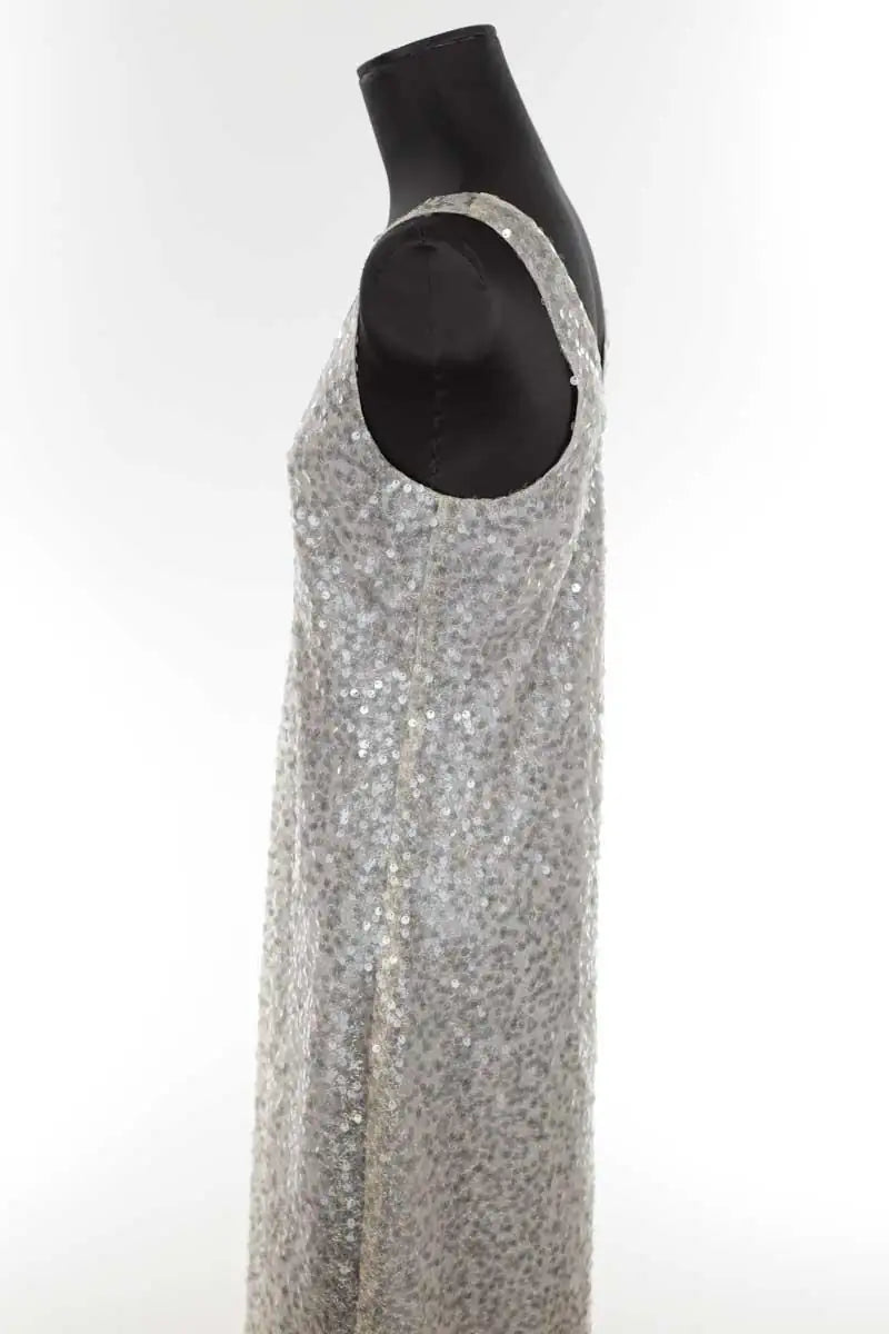 Robe Vince Gris en Polyester