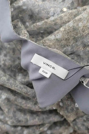 Robe Vince Gris en Polyester