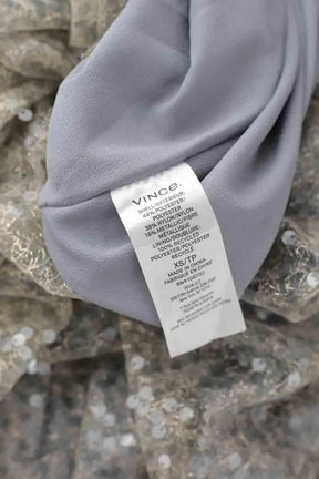 Robe Vince Gris en Polyester